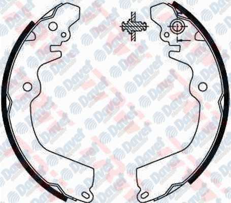 TRW GS8666 Arka Fren Balatasi Pabuc Carisma 1.8 1.9 Tdi 96>01